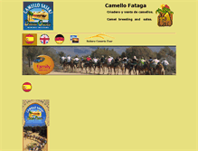 Tablet Screenshot of camellosafari.com